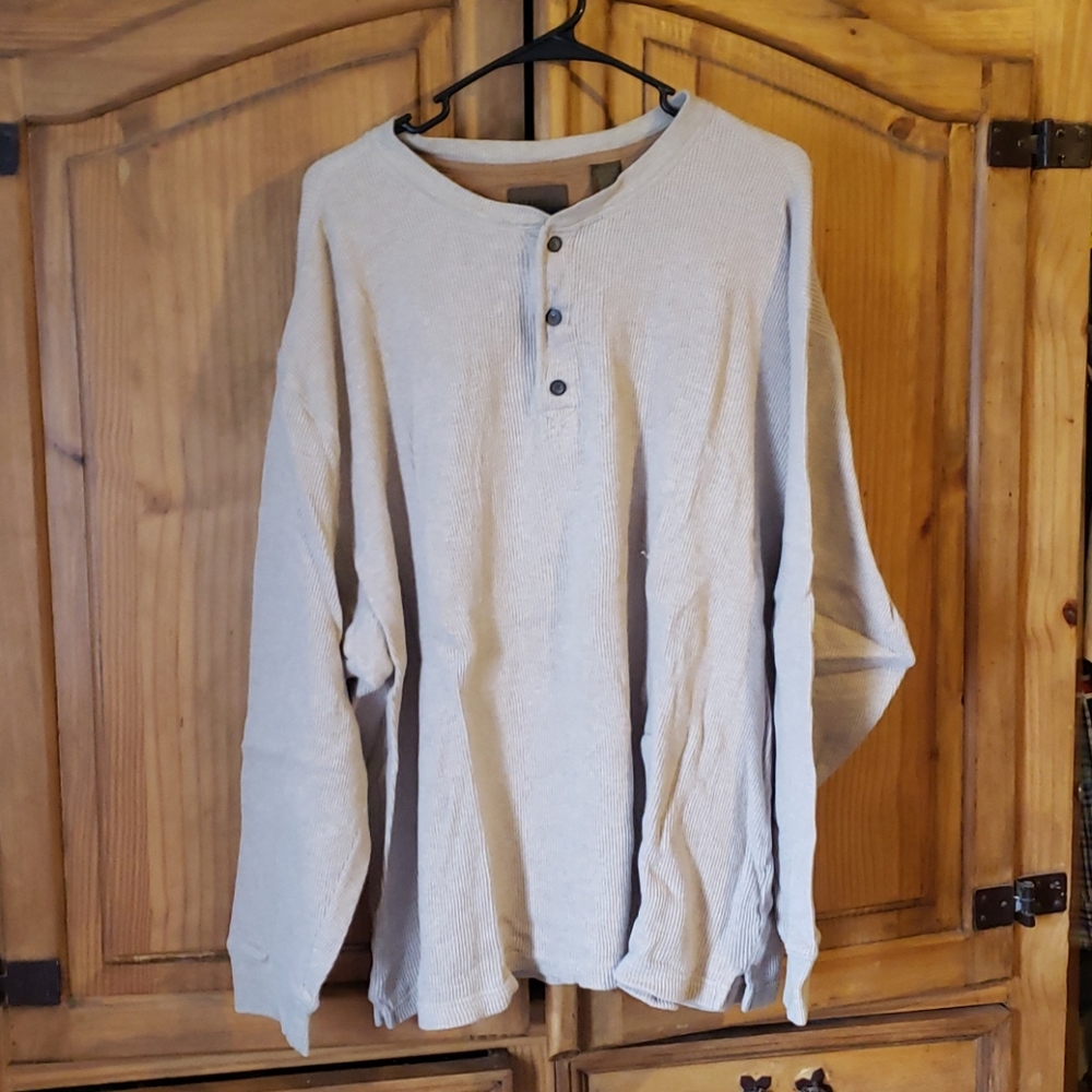 Henley Long Sleeve 3XLT